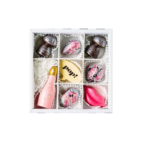 Maggie Louise Confections "Pop Champagne" Box